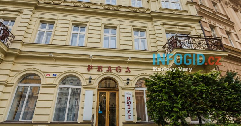 Отель Praga 3* в Карловых Варах