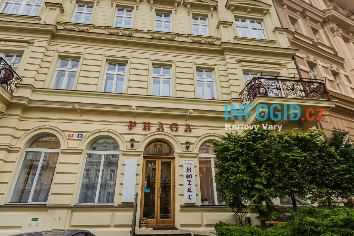 Отель Praga 3* в Карловых Варах
