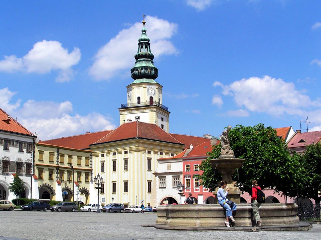 Чешский город Кромержиж