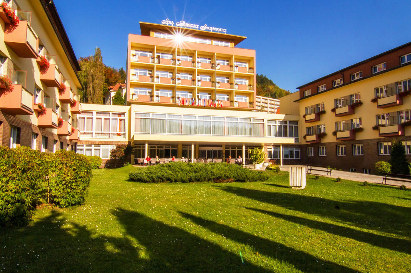 Санаторий Spa Resort Sanssouci 4*, Карловы Вары